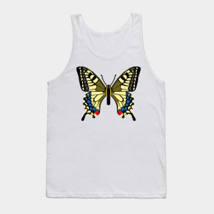 Old World Swallowtail Butterfly Tank Top